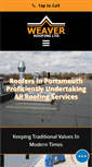 Mobile Screenshot of bobweaverroofing.co.uk